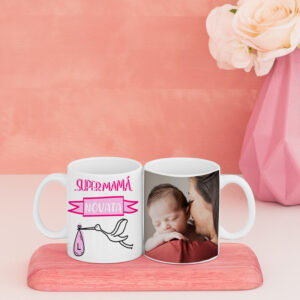 Taza super mamá novata