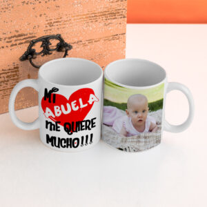 Taza mi abuela me quiere mucho