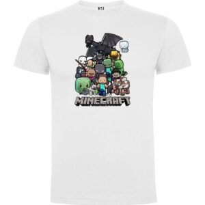 Camiseta Minecraft personajes
